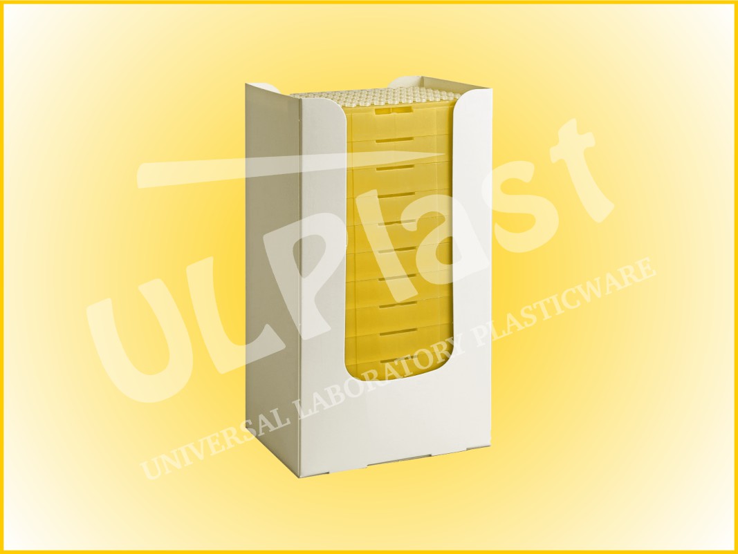 83311 Końcówki OMNITIP® OM-200-RR-C do pipet, poj. 1-200 µl, dł. 49,5 mm, bezbarwne, bezbarwne, stos Refill Rack.