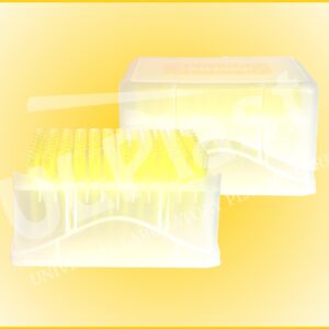 83410 Końcówki OMNITIP® OM-200-BFR-Y do pipet, poj. 1-200 µl, dł. 49,5 mm, żółte, w pudełku typu Fastrack.