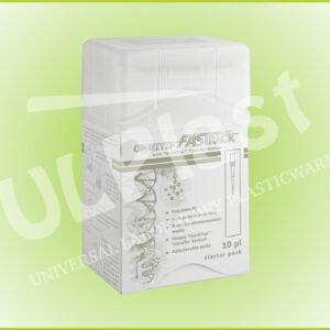 84510 Końcówki OMNITIP® OM-300-SFR-C do pipet, poj. 2-300 µl, dł. 58,5 mm, bezbarwne, stos Starter.